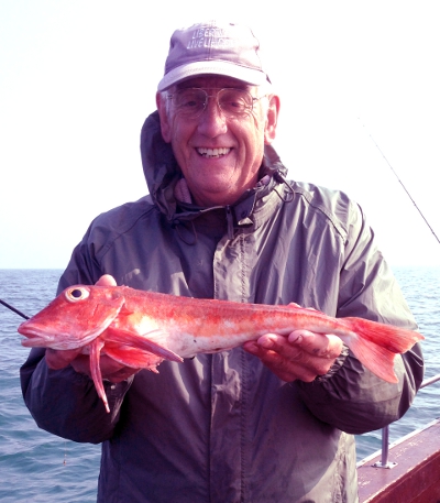 [John Barnes Record Red Gurnard]